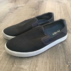 Olukai Lae'ahi Slip On Loafers Casual Comfort Shoes Mens Size 11 Gray 10443 PVPV